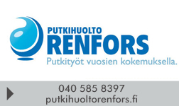 Putkihuolto Renfors logo